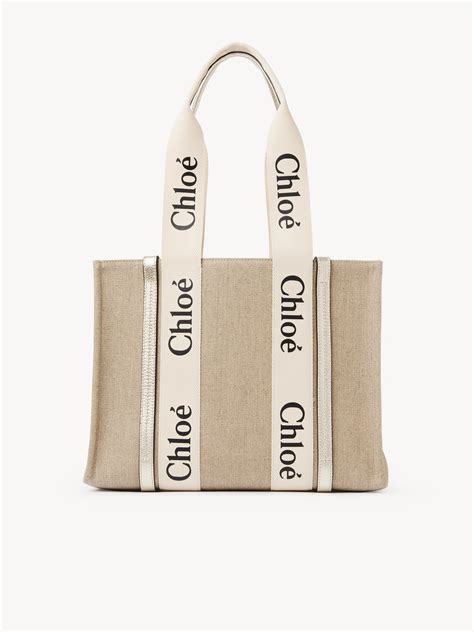 cabas woody chloe|Sacs Woody .